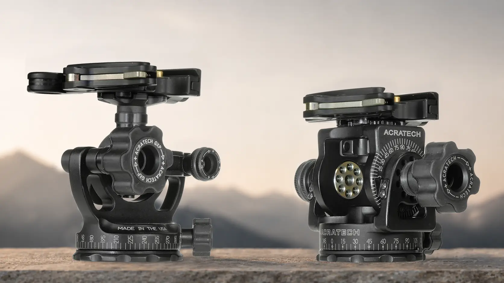 Acratech GXP Ball Head and Panoramic Head